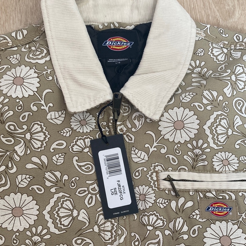 NWT Dickies Ellis floral jacket - Picture 5 of 11